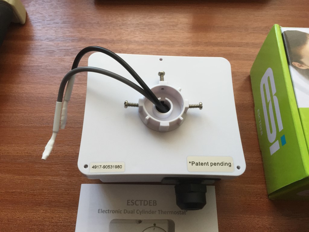 ESi Electronic Hot Water Cylinder Thermostat ESCTDE/B Part 1 My Blog