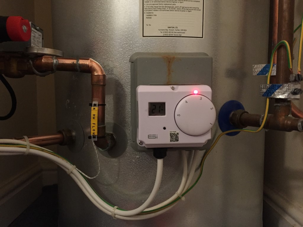 ESi Electronic Hot Water Cylinder Thermostat - ESCTDE/B - Part 1 - My Blog