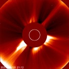 Latest LASCO C2 image of the Sun