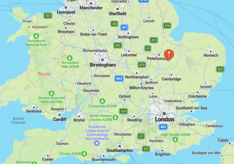 Chatteris Map